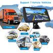 Truck RV GPS Navigation for Car with Driver Alerts Turn by Turn Directions Free Map Updates Large Screen