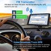 Truck RV GPS Navigation for Car with Driver Alerts Turn by Turn Directions Free Map Updates Large Screen