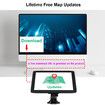 Truck RV GPS Navigation for Car with Driver Alerts Turn by Turn Directions Free Map Updates Large Screen