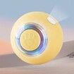 Interactive Smart Indoor Cat Toy Ball, Self-Rotating Kitten Balls Toy Gift, USB Rechargeable Planetary Cat Toys Balls with Lights Ball,1 Pack,Yellow