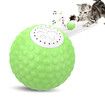 Smart Interactive Cat Toy, Automatic Moving Rolling Ball for Indoor Cats, Peppy Cat Toy with Lights/Sound Simulation Bird,1 Pack