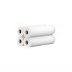 4 Rolls Food Vacuum Sealer Bags Storage Saver Heat Sealing Bag Pack 25CMX6M