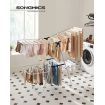 SONGMICS Foldable 2-Level Clothes Airer