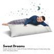 Gominimo Memory Foam Full-Length Body Hug Pillow SleepCushion Maternity Support