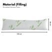 Gominimo Memory Foam Full-Length Body Hug Pillow SleepCushion Maternity Support