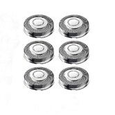 SH71 Shaver Heads 6Pcs Replacement Philips Norelco Precision Blades Series 7000 5000 Hypoallergenic Angular Shaped SH52 Smooth Shaving Kit