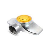 360 Degree Metal Spot Sprinkler,Lawn Sprinklers for Yard, Circle Pattern Sprinkler with Gentle Water Flow for Small Area Yard Lawn Garden Watering,Coverage Up to 30FT