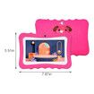 7 Tablet Computer for Kids 2+16G Android Tablet Front Rear Camera Tablet Kids Early Education Learning Machine Parent-Child Gift, Rose Red