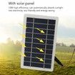 Solar Powered Exhaust Fan for Round Pipe, 10W 12V Solar Panel Ventilation Fan Kit for Outside, Greenhouse, Attics, Chicken Coop, Garage, Basement