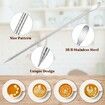 Milk Frothing Pitcher,20oz Milk Frother Cup with Clear Scale,304 Stainless Steel Cappuccino Espresso Machine Accessories for Barista Coffee Bar with Latte Art Pen,Silver