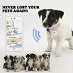 Mini Pet GPS Tracking Device, Portable Bluetooth Intelligent Anti-Lost Device for Luggages/Kid/Pet Bluetooth Alarms(Color Random Sent)