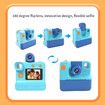 1080P Instant Print Camera for Kids,HD Digital Video Cameras with 3 Print Paper & 32G Card Gifts for Girls Boys Age 3-12 (Pink)