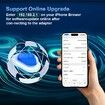 Wireless CarPlay Adapter,Wired to Wireless CarPlay,Smart Adapter Dongle for Car Models 2016+,Fast Auto Connection,Low Lantency,Online Update