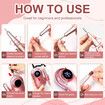 35000RPM Nail Drill Machine Rechargeable Nail File Nails Accessories Gel Nail Polish Sander Professional Tool Manicure Set Color Rose Pink