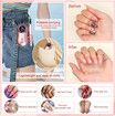 35000RPM Nail Drill Machine Rechargeable Nail File Nails Accessories Gel Nail Polish Sander Professional Tool Manicure Set Color Rose Pink