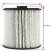 68436631AA Fuel Filter Compatible with 2019-2024 Ram 2500 3500 4500 5500 6.7L Diesel Engine Ram 1500 3.0L V6 Eco Diesel Frame Chassis Mounted 2020-2024 Jeep Wrangler/Gladiator 3.0L V6 Diesel #PF46152