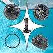 CL100 Chlorinator Cover Compatible with Hayward CL110 CLX110C Automatic Chlorinator Feeder, Automatic chlorinator Feeder top Cover Replacement Part