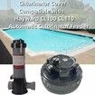 CL100 Chlorinator Cover Compatible with Hayward CL110 CLX110C Automatic Chlorinator Feeder, Automatic chlorinator Feeder top Cover Replacement Part