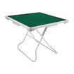 Mahjong Poker Game Table  Portable MaJiang Folding Card Board Blackjack Domino Gaming Desk Lightweight for Camping Picnic Green