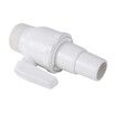 2 Way Econoline Ball Valve Replacement Compatible with Hayward Pool Filter SP0729 1.5 inch MIP x 1.5 inch,  1.25 inch ABS Plastic Non Corrosive Max. 50 Psi Pressure Rating White 1 Pack