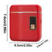 Electric Nail Clipper with 3 Speed Levels and Nail Clip Storage, LCD Digital Display, USB Rechargeable Electric Nail Trimmer,(Red)