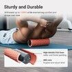 Vibrating Foam Roller,5-Speed Back Roller Foam,Massage Roller for Muscles, Back, Muscle Massage, Exercise (Orange)