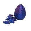 13cm 3D printed DragonArticulated Crystal Dragon Activity Dragon Eggs with Dragon Eggs Candy Pink