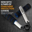 Grip Strength Trainer Set,50-300LB,Wrist Forearm Strengthener,Metal No Slip,Hand Grip Gripper Strengthener,Hand Workout Squeezer Grip Strength (6 Pack)