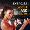 Grip Strength Trainer Set,50-300LB,Wrist Forearm Strengthener,Metal No Slip,Hand Grip Gripper Strengthener,Hand Workout Squeezer Grip Strength (6 Pack)