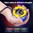 Wrist Trainer Ball Auto-Start Wrist Strengthener Gyroscopic Forearm Exerciser Gyro Ball for Strengthen Arms,Fingers,Wrist Bones and Muscles (Blue)