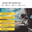 Dog Bark Collar for Dogs, Anti Bark Training Collar with 5 Adjustable Sensitivity and Intensity Beep Vibration Shock for Small Medium Large Dogs