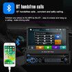 7 Inch Touch Car Radio CarPlay Android Auto Automatic Retractable Screen Car MP5 Player 1Din Multimedia Player AUX /SD/ USB Bluetooth for Universal