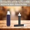 3Pcs Replacement for Brita Water Filter, Water Bottle Filter Compatible with Brita BB06 Hard Sided Sport Bottle Filter and Stainless Steel