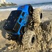 1:16 RC Pick-up Car Truck Toys Remote Control Cars Body Waterproofing Suitable for All Terrain 4WD Off-Road Car Gifts Presents for Boys/Girls Ages 3+ (Blue)