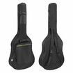 Guitar Bag Gig Case Electric Acoustic Instrument Storage Waterproof Two Pockets Adjustable Backpack Straps Handle Loops