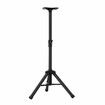 Floor Speaker Stand Tripod Bracket Folding Portable Adjustable Rotatable Heavy Duty Iron 99 to 176cm Height Rubber Capped Feet