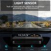 Car GPS Digital Speedometer Projector HUD Head Up Display Auto OBD2 GPS Dual System for Car Glass Security Water temp Alarm