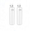 2PCS water filter replacement W10295370A, Compatible with EDR1RXD1, W10295370, P4RFWB, P8RFWB2L, 46 9930, 46 9081
