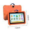 7 Inch Kids Tablet for Kids, 8GB Toddler Tablet, Android Learning Tablet with WiFi YouTube, Safety Eye Protection Screen, Tablet with Protective Case (Orange)