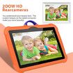 7 Inch Kids Tablet for Kids, 8GB Toddler Tablet, Android Learning Tablet with WiFi YouTube, Safety Eye Protection Screen, Tablet with Protective Case (Orange)