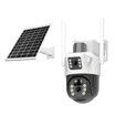 Solar Security Camera Outdoor Wireless 10800mAh Night Vision PIR Motion Detection Home Surveillance WiFi Use