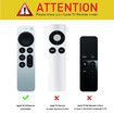 Remote Case for Apple Siri Remote 2021/2022 (2nd/3rd Gen), Black