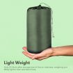 KILIROO Double Inflatable Camping Sleeping Pad with Pillow (Army Green) KR-ISP-102-HZ