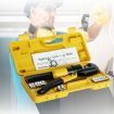 RYNOMATE 8 Ton Hydraulic Crimping Tool with 9 Dies( Yellow) RNM-HTL-100-SL