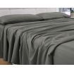 GOMINIMO 4 Pcs Bed Sheet Set 1000 Thread Count Ultra Soft Microfiber - King Single (Grey) GO-BS-112-XS