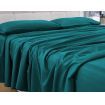 GOMINIMO 4 Pcs Bed Sheet Set 1000 Thread Count Ultra Soft Microfiber - King (Teal) GO-BS-120-XS