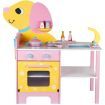 EKKIO Wooden Kitchen Playset for Kids (Puppy Shape Kitchen Set) EK-KP-108-MS