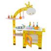 EKKIO Wooden Kitchen Playset for Kids (Giraffe Shape Kitchen Set) EK-KP-102-MS