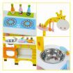 EKKIO Wooden Kitchen Playset for Kids (Giraffe Shape Kitchen Set) EK-KP-102-MS