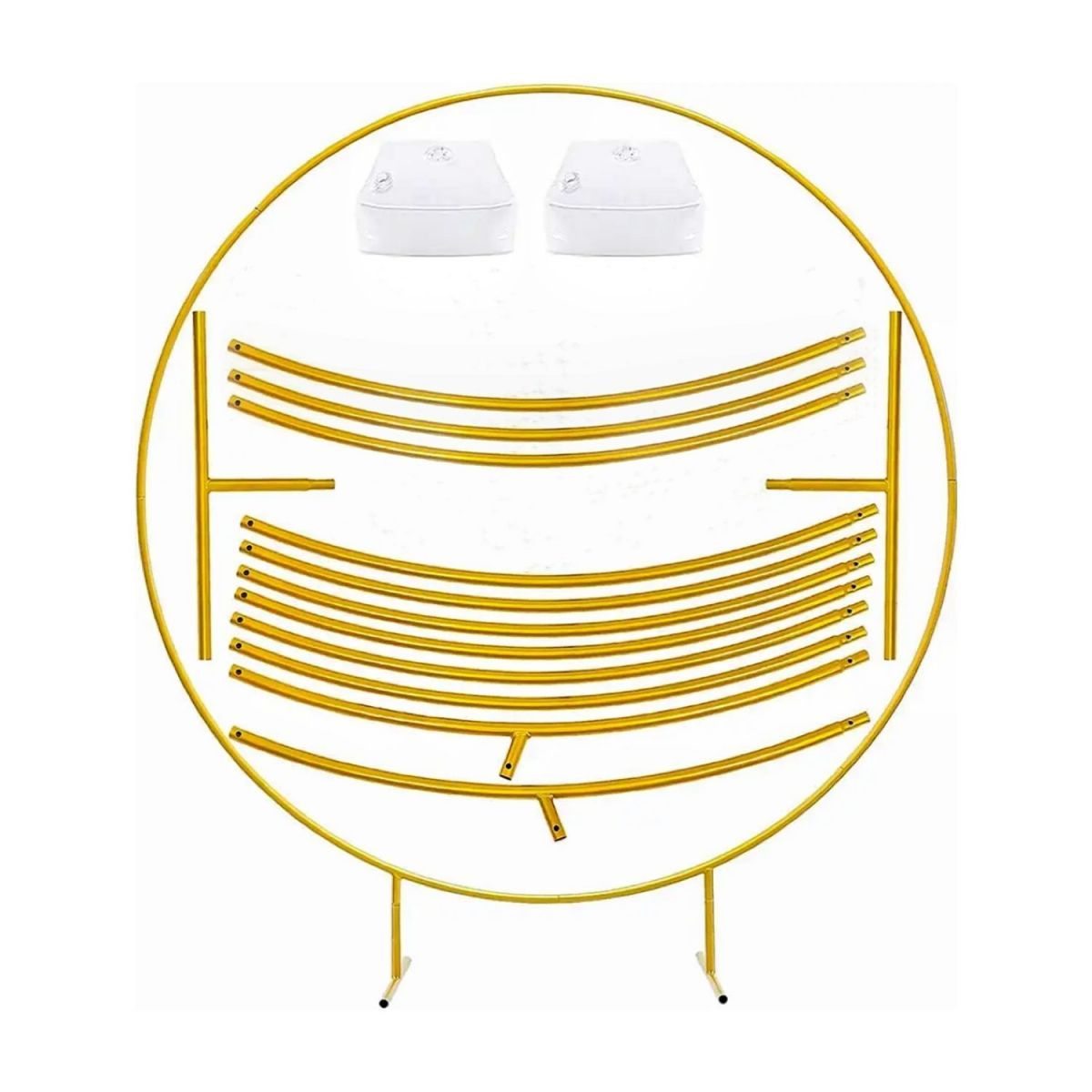 GOMINIMO 1.8 M Round Balloon Arch Kit(Gold)GO-BA-100-SD